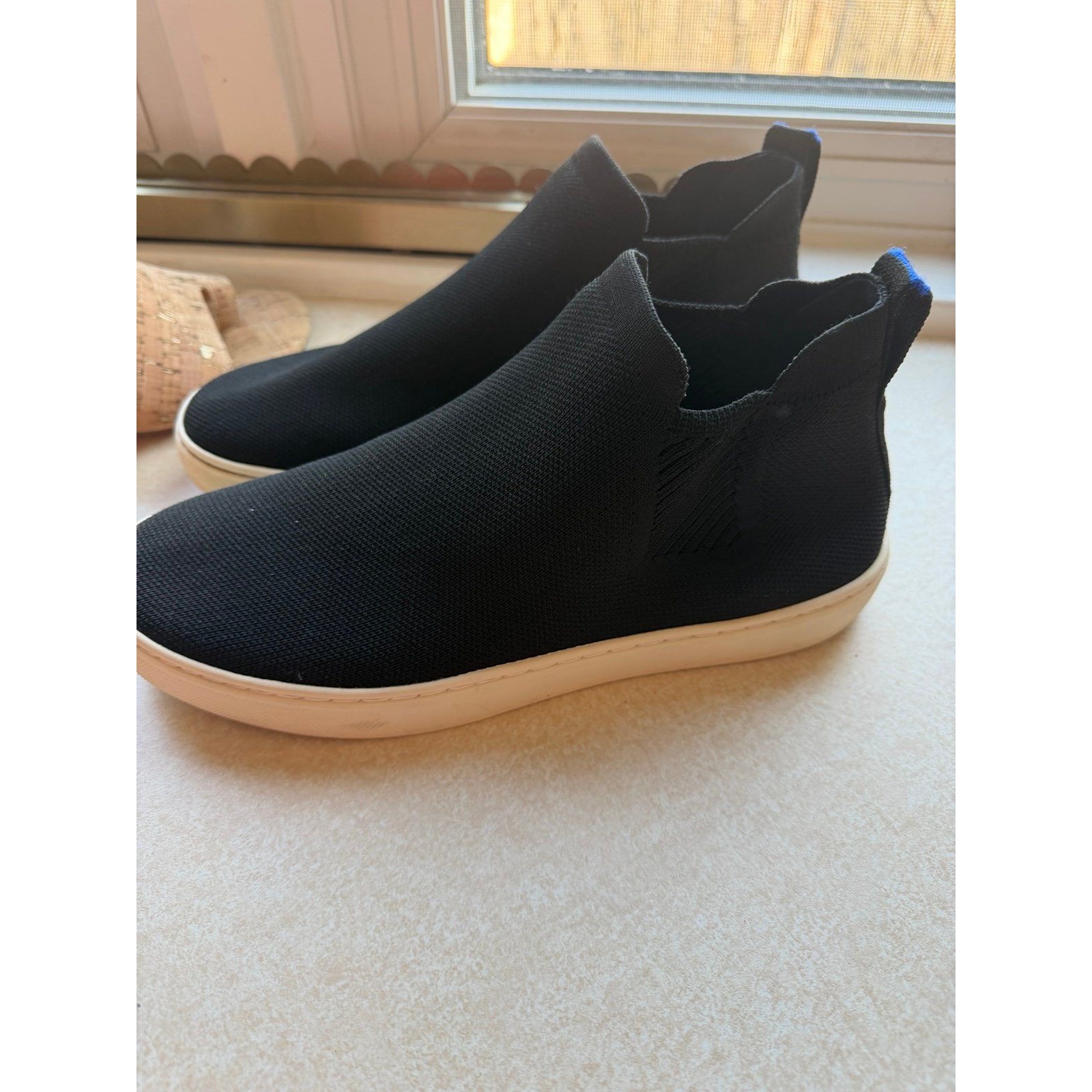 Rothy’s Black Chelsea Boot Size 8.5